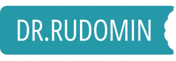 Логотип клиники: Dr. Rudomin (Доктор Рудомин) на Севастопольской