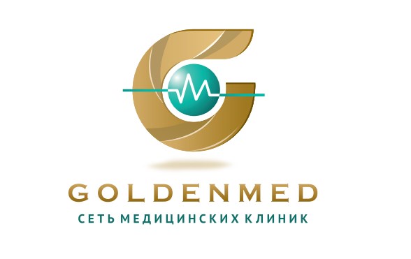 Логотип клиники: GoldenMed (ГолденМед) в Коммунарке